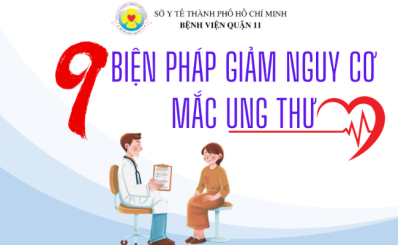 (HCDC) 9 biện pháp giảm nguy cơ mắc ung thư